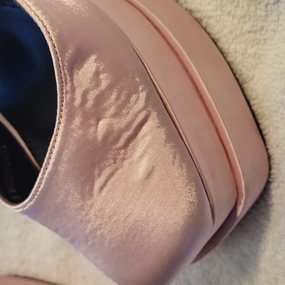 Public Design Prom Shoes 90's Aesthetic Neon Pink Chunky Heels platform bride - Picture 13 of 13